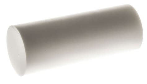 Machinable Glass Ceramic Rod, 100mm L, 35mm Diameter .
